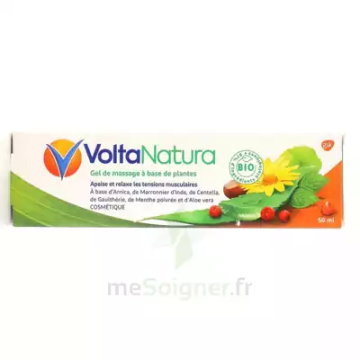 Voltanatura Gel De Massage Plantes Bio T/50ml à SAINT-SAENS