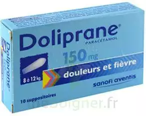 Doliprane 150 Mg Suppositoires 2plq/5 (10) à SAINT-SAENS