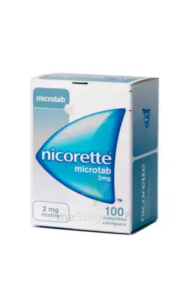 Nicorette Microtab 2 Mg, Comprimé Sublingual 100 à SAINT-SAENS