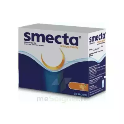 Smecta 3 G Pdr Susp Buv En Sachet Orange Vanille 30sachets à SAINT-SAENS