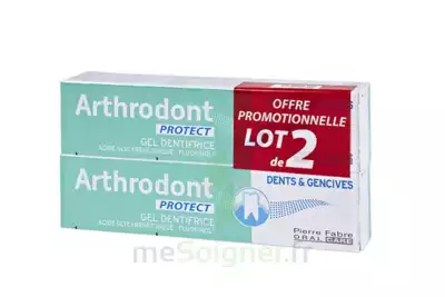 Pierre Fabre Oral Care Arthrodont Protect Dentifrice Lot De 2 X75ml à SAINT-SAENS